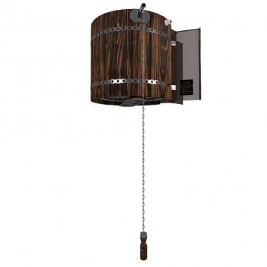 Обливное устройство Инжкомцентр ВВД Ливень МИНИ 36 литров лиственница темная