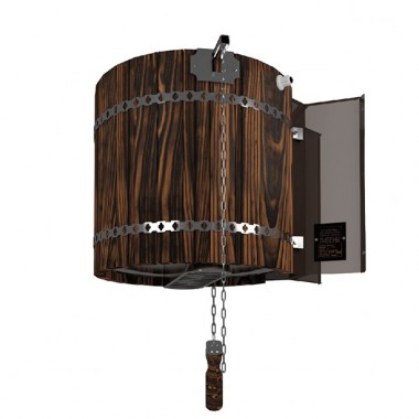 Обливное устройство Инжкомцентр ВВД Ливень МИНИ 36 литров лиственница темная