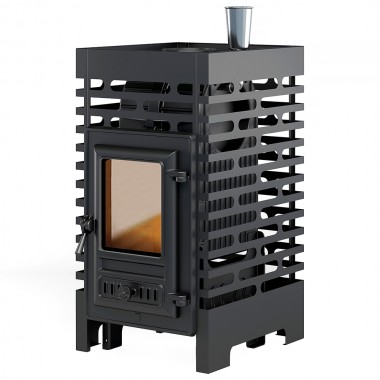 Печь-каменка ASTON «Шторм» без выносного тоннеля (жаропрочный чугун)