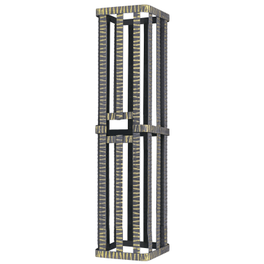 Сетка на трубу 250х250х1000 Гром 30 под шибер
