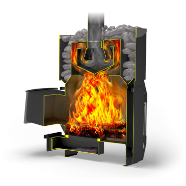 Печь-каменка Теплодар Русь-Сетка 18 Л