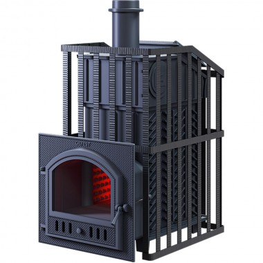 Чугунная банная печь Технолит GFS ЗК 30 (П) Ураган