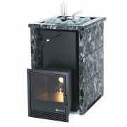 Печь Анапа в трехстороннем кожухе с открытым верхом