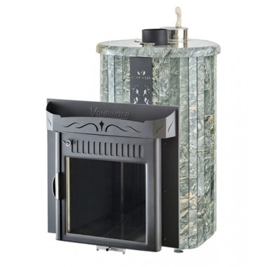 Печь для бани Оптима облицовка - Жадеит Экран