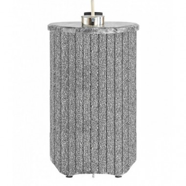 Печь для бани Макси облицовка - Бучардированный камень Экран