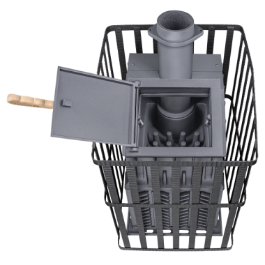 Чугунная банная печь Grom 30 (П2) Ураган