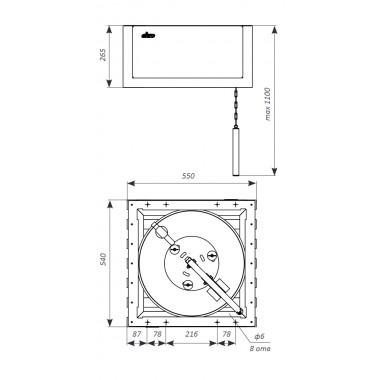 Обливное устройство Grill'D Oblivion 28 литров инсталляция