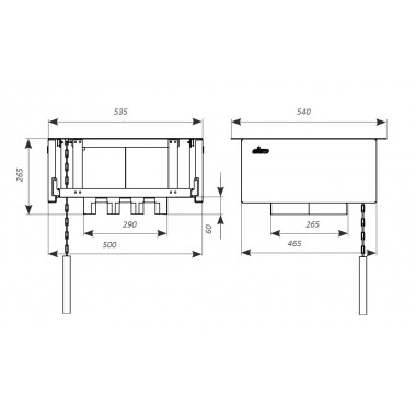 Обливное устройство Grill'D Oblivion 28 литров инсталляция