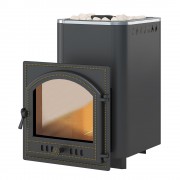 Печь-каменка для бани Везувий РусичЪ Антрацит 22 (205)
