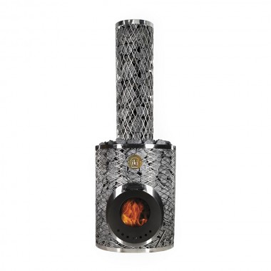 Печь-каменка IKI Maxi Plus со стеклянной дверцей