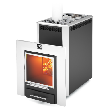 Печь-каменка Теплодар Сибирь-Панорама 30 ЛНЗП 