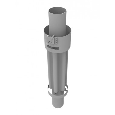 Дымоход - конвектор Каменный цветок облицовка - Жадеит + Мрамор Россо Сильвия