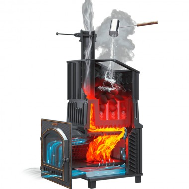Универсальный печь-комплект Grom 80 (П)