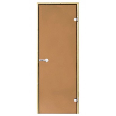Стеклянная дверь для сауны HARVIA STG ольха 8*19