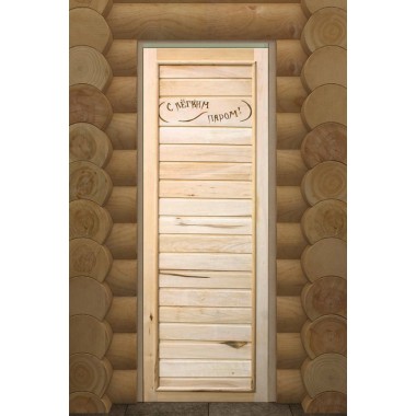 Дверь деревянная DoorWood 750*1850, ЭКОНОМ, липа