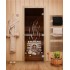  Дверь для сауны DoorWood 700*1900 Эталон Бронза с рисунком