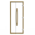 Комплект двери SAWO 741-4SCD-1 с прозрачным стеклом, с порогом, кедр