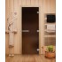  Дверь для сауны DoorWood 700*1900 Эталон матовая Бронза