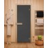 Дверь стеклянная DoorWood 700*1900 "Затмение" стекло графит матовый 6 мм, коробка хвоя, деревянная ручка