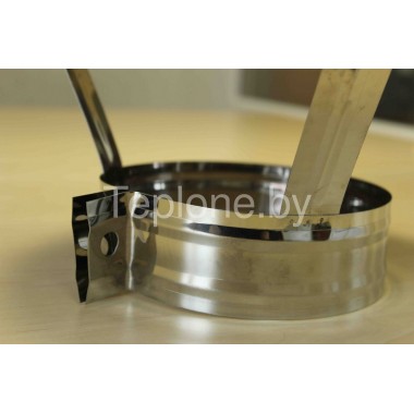 Зонт с обжимным хомутом ф80-1000