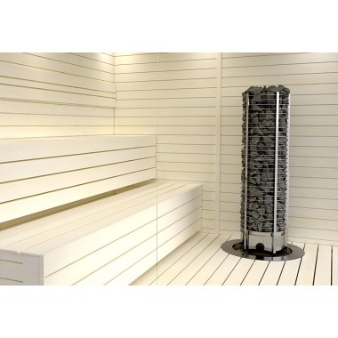 Электрокаменка для сауны SAWO Tower TH6-90NB с встроенным управлением 9 кВт 380 В