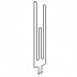 ТЭН Harvia ZRH-720 2260 Вт для Figaro FG70(E), Quatro QR70, Cilindro PC70(E,H,F,EE,HEE), Cilindro Plus PP70(E), Glow TRT70(E), TRC70(E)