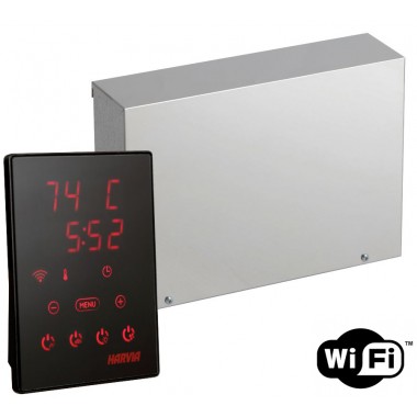 Пульт управления в комплекте с блоком мощности Harvia Xenio CX110C Combi WiFi для печей до 11 kW