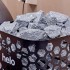 Печь для бани и сауны Himalaya 105 (пульт Pure в комплекте; 10,5 кВт; черный цвет; 100 кг камней)