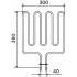 ТЭН Harvia ZSK-700 2000 Вт для Trendi KIP60(E), Topclass (Combi) KV60(E)(SE(A)), Sound M60(E), Termonator Steeltop M60(E), Moderna V60(E), Classic Electro CS60