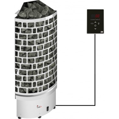 Электрическая банная печь SAWO Aries ARI3-60Ni2-CNR 6 кВт 33.5 см 100 см 33.5 см серебристый 9 м³