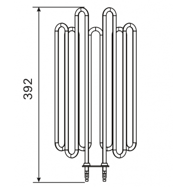 ТЭН Harvia ZVO-200 3600 Вт для Globe GL110(E)