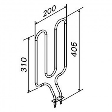 ТЭН Harvia ZSN-150 1150 Вт для Delta D23(E, EE), D29(EE)