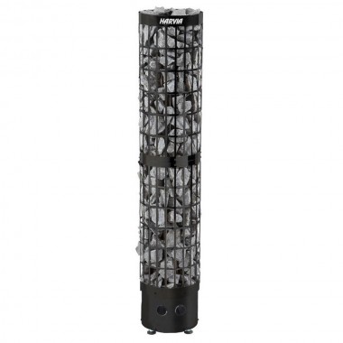 Печь для сауны Harvia Cilindro PC 66 Black (черная, со встроенным пультом)