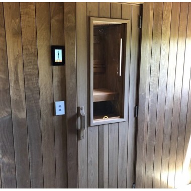 Электрическая печь-каменка Narvi Velvet E Electric черная 6,8 kW