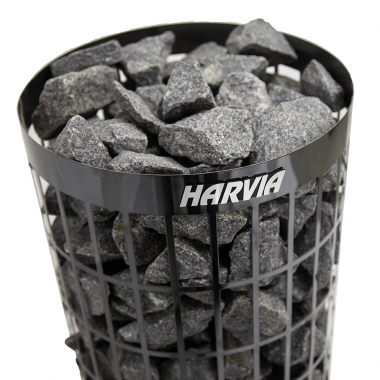 Электрическая каменка Harvia Cilindro PC70XE Black Steel, пульт управления в комплекте