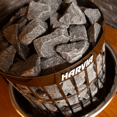 Электрическая каменка Harvia Cilindro PC70XE Black Steel, пульт управления в комплекте