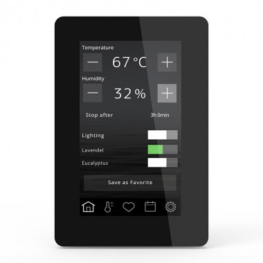 Панель управления Helo Elite Wi-Fi для электрокаменок и парогенераторов