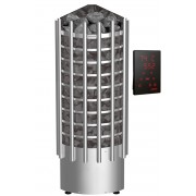 Электрическая каменка Harvia Glow Corner TRC70XE пульт в комплекте