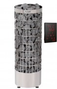 Электрическая каменка Harvia Cilindro PC90XE Steel (сенсорная панель управления в комплекте)