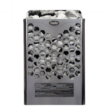 Печь для сауны Helo Hanko 80 STJ 8 кВт, цвет черный, 32 кг камней