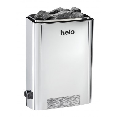 Печь для сауны Helo Vienna 45 STS 4.5 кВт, цвет хром, 12 кг камней
