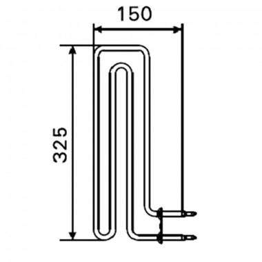 ТЭН Harvia ZSB-770 1150 Вт для Vega Compact BC23(E), BC35(E)