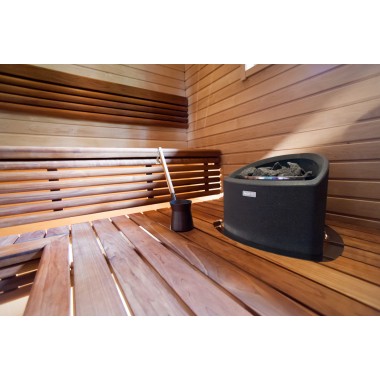 Электрическая печь-каменка Narvi Trio E антрацит/белая 6,8 kW