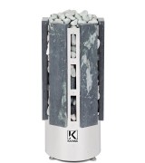 Электрическая печь Karina Forta 12 кВт 380В в облицовке из камня, выносной пульт отсутствует в комплекте