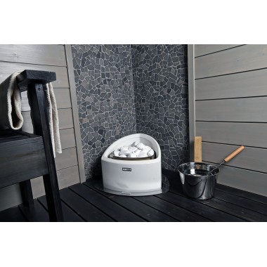 Электрическая печь-каменка Narvi Trio E белая 9,0 kW