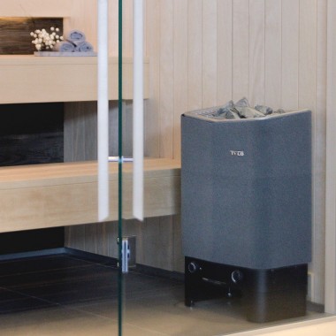 Печь для сауны Tylo Sense Sport 6 серого цвета