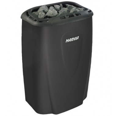 Электрическая каменка Harvia Moderna V60XE Black, пульт в комплекте