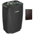 Электрическая каменка Harvia Moderna V60XE Black, пульт в комплекте