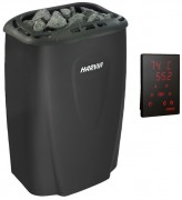 Электрическая каменка Harvia Moderna V80XE Black, пульт в комплекте