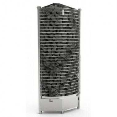 Угловая печь для сауны SAWO Tower TH6-90NS-CNR 9 кВт 380 В, выносной пульт (не в комплекте)